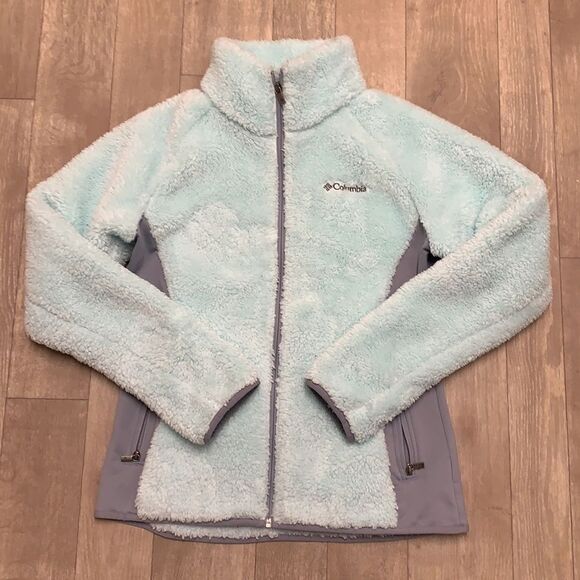 Womens Columbia‎ Fluffy Full Zip Jacket - Picture 1 of 8